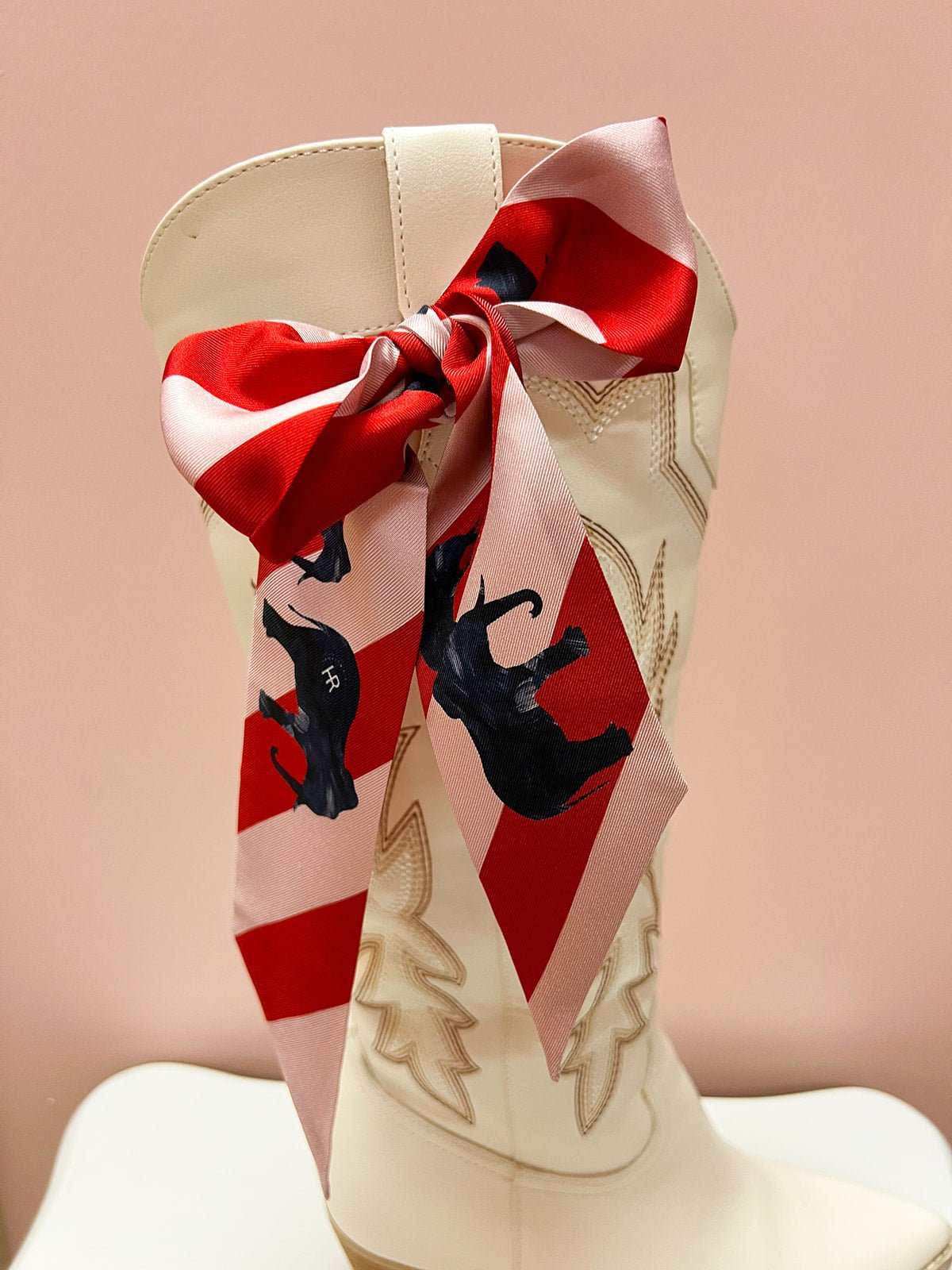 Parade & Stripes Skinny Scarf - The Pink Pineapple 850