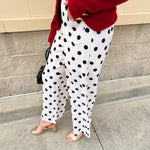 Parisian Poise Polka Dot Pants - The Pink Pineapple 850