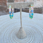 Pastel Dreams Gold Hoops - The Pink Pineapple 850
