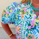 Pastel Garden Midi Dress - The Pink Pineapple 850