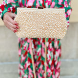 Pearl Glow Beaded Clutch - The Pink Pineapple 850