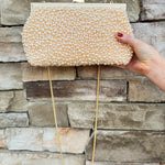 Pearl Glow Beaded Clutch - The Pink Pineapple 850