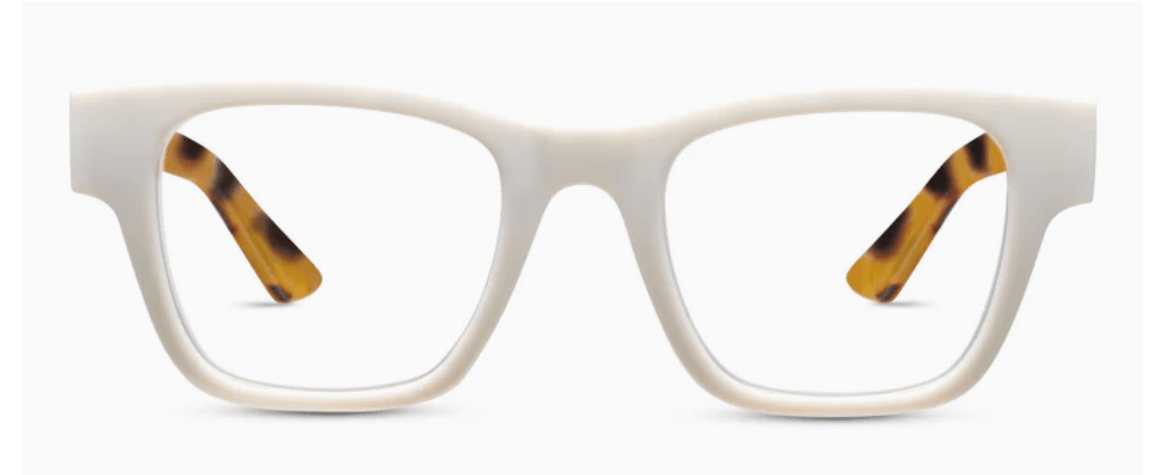 [Peepers] Bernadette Readers in White / Tokyo Tortoise - The Pink Pineapple 850