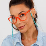 Peepers Colorblock Link Eyeglasses Chain - The Pink Pineapple 850