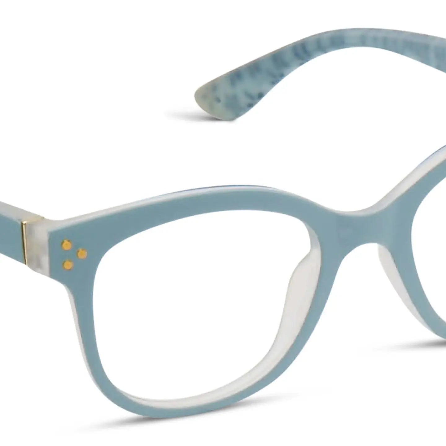 Peepers Flower Child Light Blue Reading Glasses - The Pink Pineapple 850