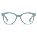 Peepers Flower Child Light Blue Reading Glasses - The Pink Pineapple 850