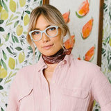 Peepers Flower Child Light Blue Reading Glasses - The Pink Pineapple 850