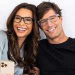 Peepers Kent Gray Horn Reading Glasses - The Pink Pineapple 850