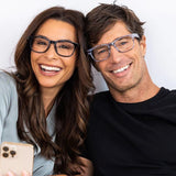 Peepers Kent Gray Horn Reading Glasses - The Pink Pineapple 850