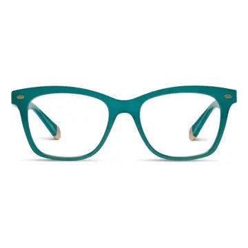 Peepers Poppy Teal Reading Glasses - The Pink Pineapple 850