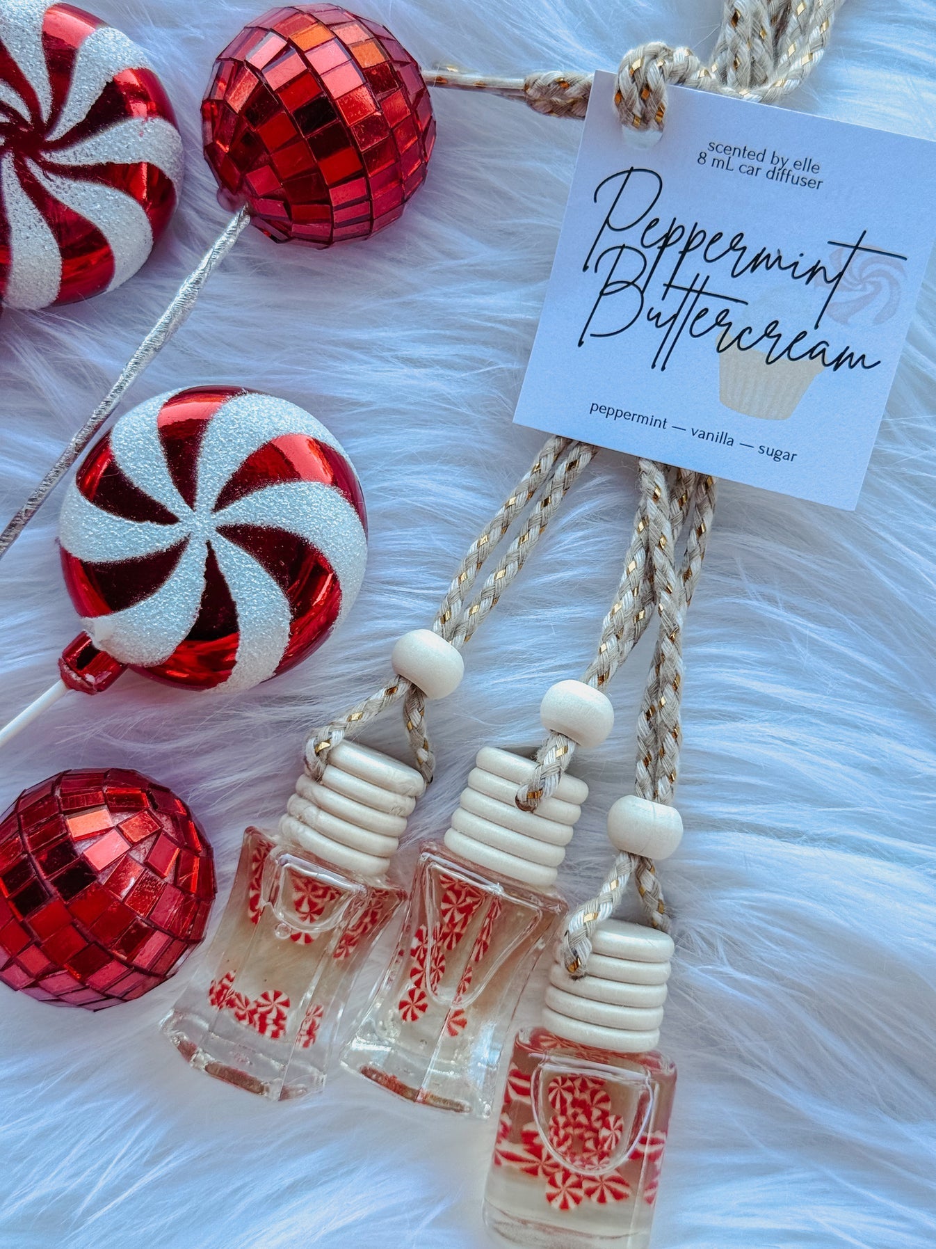 Peppermint Buttercream Car Diffuser - The Pink Pineapple 850