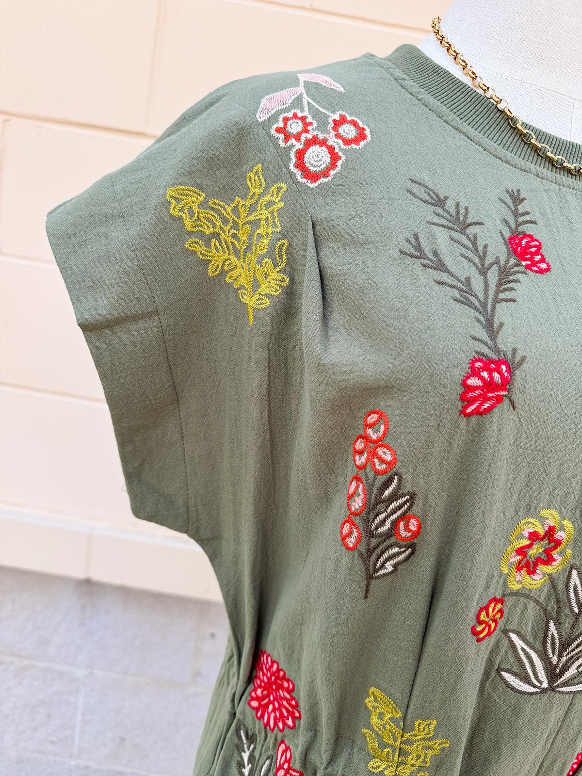 Petal Picnic Mini Dress - The Pink Pineapple 850