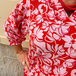 Petal Play Floral Textured Top - The Pink Pineapple 850