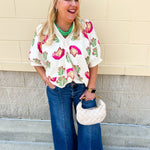 Petals & Breeze Blouse - The Pink Pineapple 850