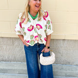 Petals & Breeze Blouse - The Pink Pineapple 850