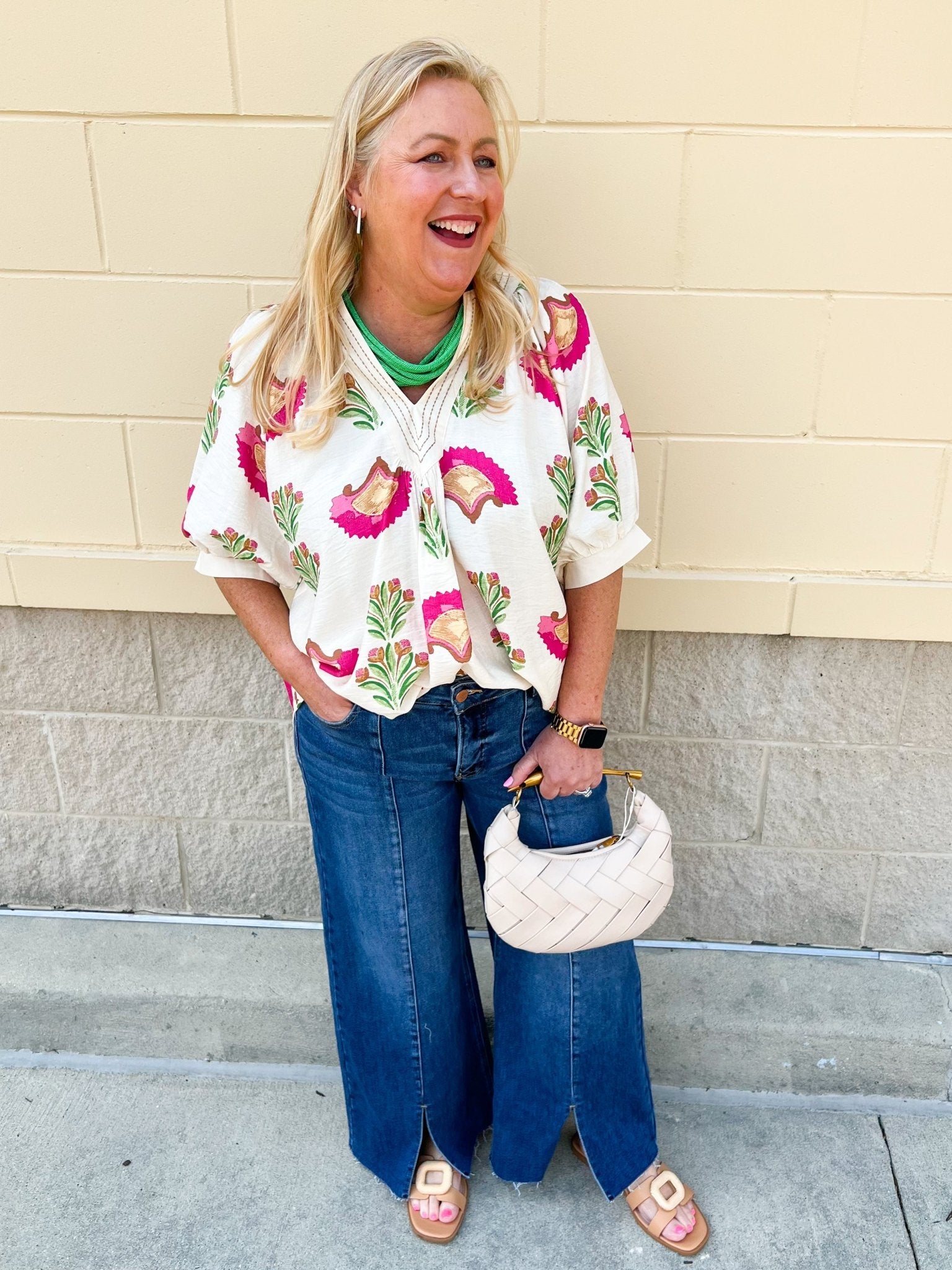 Petals & Breeze Blouse - The Pink Pineapple 850