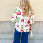 Petals & Breeze Blouse - The Pink Pineapple 850