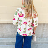 Petals & Breeze Blouse - The Pink Pineapple 850