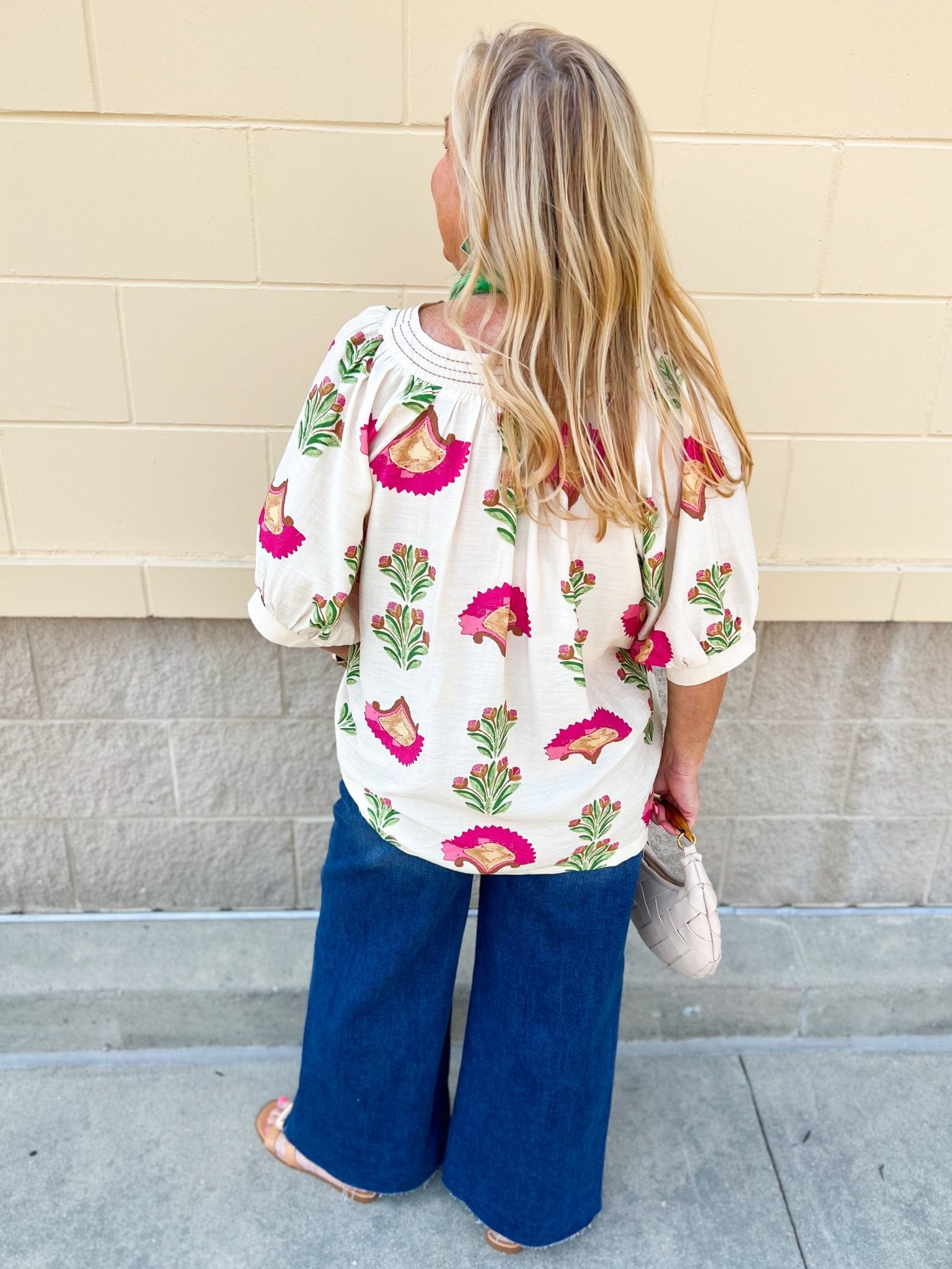 Petals & Breeze Blouse - The Pink Pineapple 850