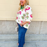 Petals & Breeze Blouse - The Pink Pineapple 850