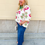 Petals & Breeze Blouse - The Pink Pineapple 850