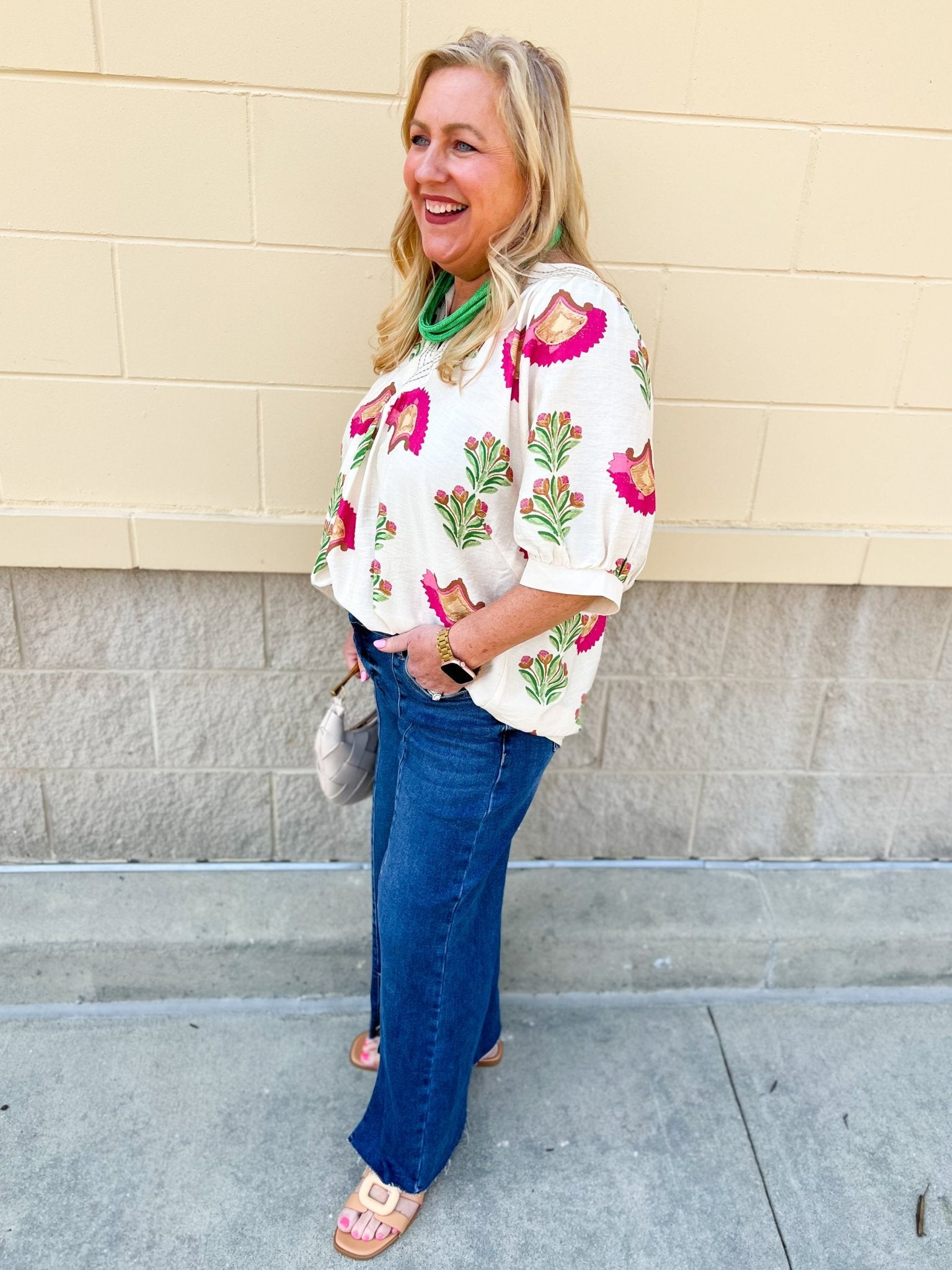 Petals & Breeze Blouse - The Pink Pineapple 850