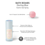 [Petit Bon Bon] Darling Blue Bath Bombs - The Pink Pineapple 850