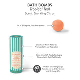 [Petit Bon Bon] Dreamy Teal Bath Bombs - The Pink Pineapple 850