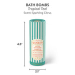 [Petit Bon Bon] Dreamy Teal Bath Bombs - The Pink Pineapple 850