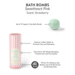 [Petit Bon Bon] Sweetheart Pink Bath Bombs - The Pink Pineapple 850