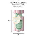 [Petit Bon Bon] Sweetheart Pink Shower Steamers - The Pink Pineapple 850
