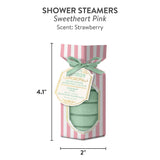 [Petit Bon Bon] Sweetheart Pink Shower Steamers - The Pink Pineapple 850
