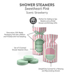 [Petit Bon Bon] Sweetheart Pink Shower Steamers - The Pink Pineapple 850