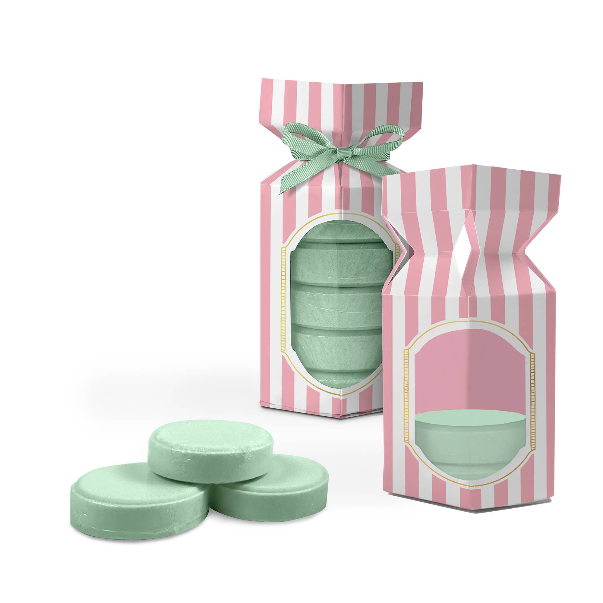 [Petit Bon Bon] Sweetheart Pink Shower Steamers - The Pink Pineapple 850