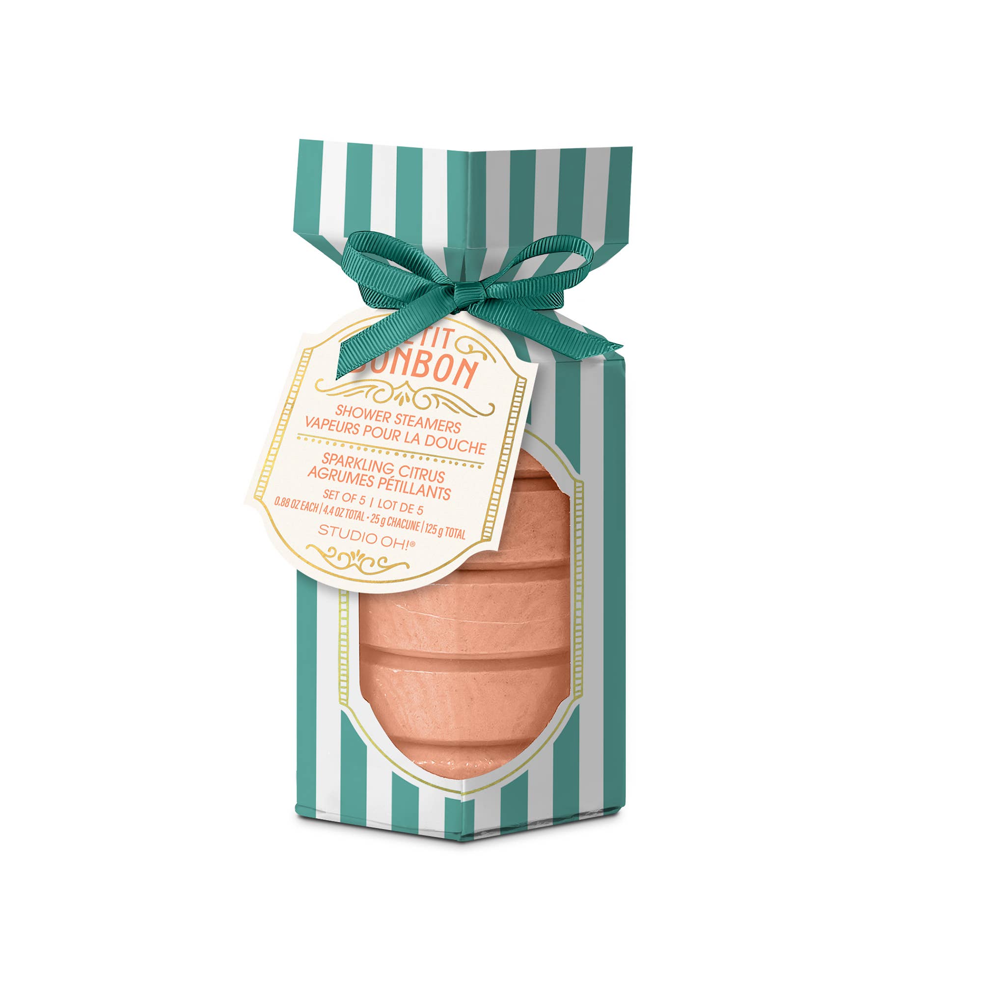 [Petit Bon Bon] Tropical Teal Shower Steamers - The Pink Pineapple 850