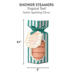 [Petit Bon Bon] Tropical Teal Shower Steamers - The Pink Pineapple 850