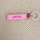 Phi Mu Embroidered Keychain - The Pink Pineapple 850