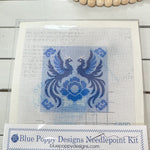 Phoenix Pair Needlepoint Kit - The Pink Pineapple 850