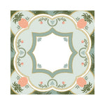 Pineapple Palm Mahjong Mat - The Pink Pineapple 850