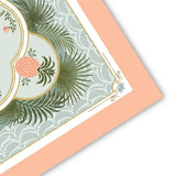 Pineapple Palm Mahjong Mat - The Pink Pineapple 850