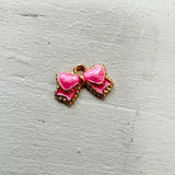 Pink Bow Charm - The Pink Pineapple 850