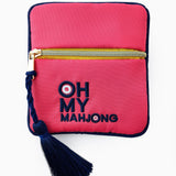 [Oh My Mahjong] Pink Mahjong Coin and Dice Bag