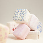 Pink Floral Organizational Jewelry Box - The Pink Pineapple 850