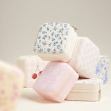 Pink Floral Organizational Jewelry Box - The Pink Pineapple 850