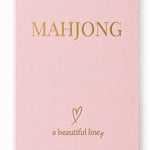 Pink Mahjong Coffee Table Book Tile Storage - The Pink Pineapple 850