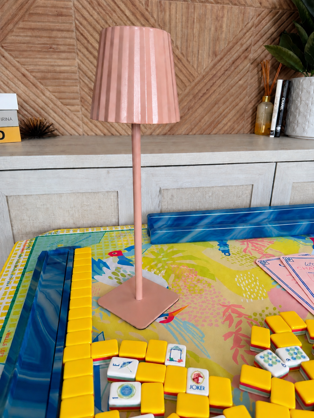 Pippa Hampton Mahjong Tablescape - The Pink Pineapple 850