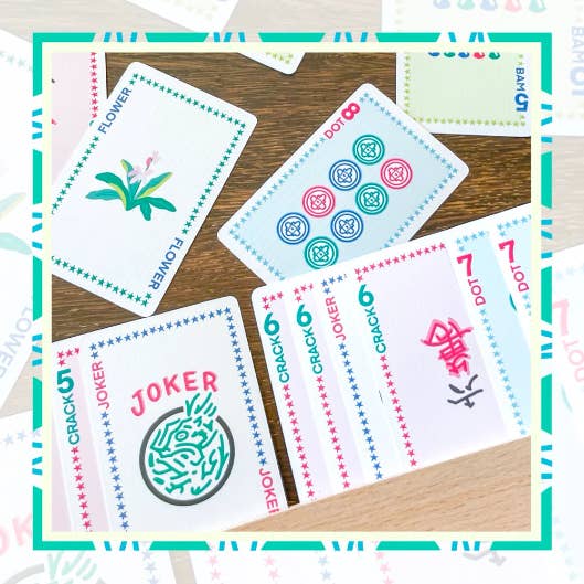 Play Away Mahjong Cards: Classic Edition - The Pink Pineapple 850