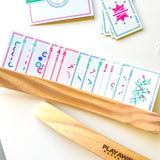 Play Away Mahjong Cards: Modern Edition - The Pink Pineapple 850