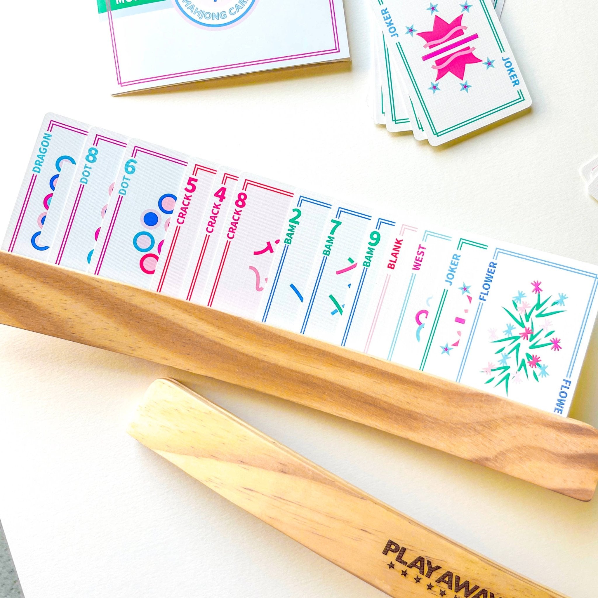 Play Away Mahjong Cards: Modern Edition - The Pink Pineapple 850