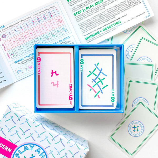 The Pink Pineapple 850 | Play Away Mahjong Cards: Modern Edition